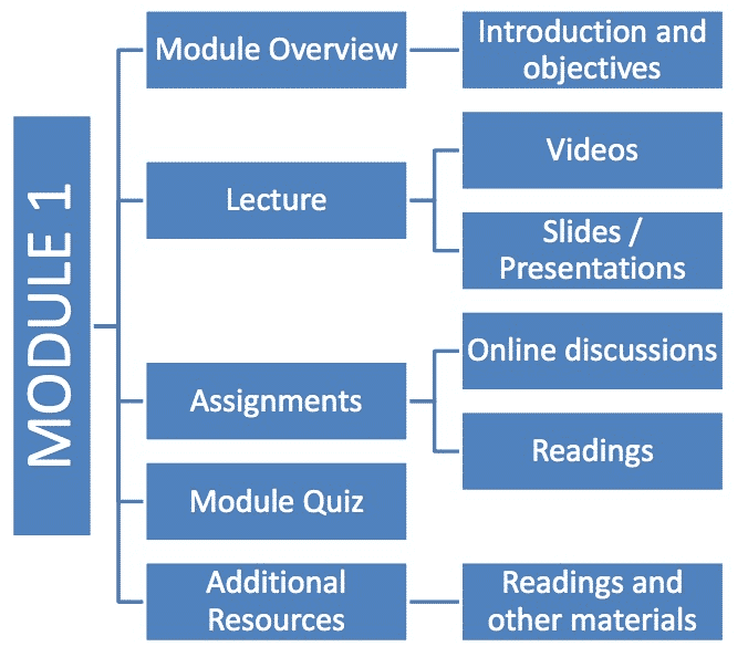 Online course Structure (1)