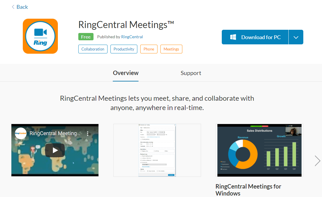 RingCentral Meetings 5