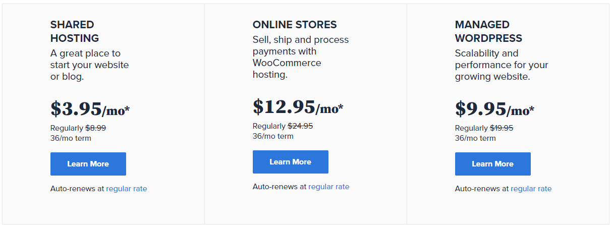 Bluehost Pricing 2021 (1)