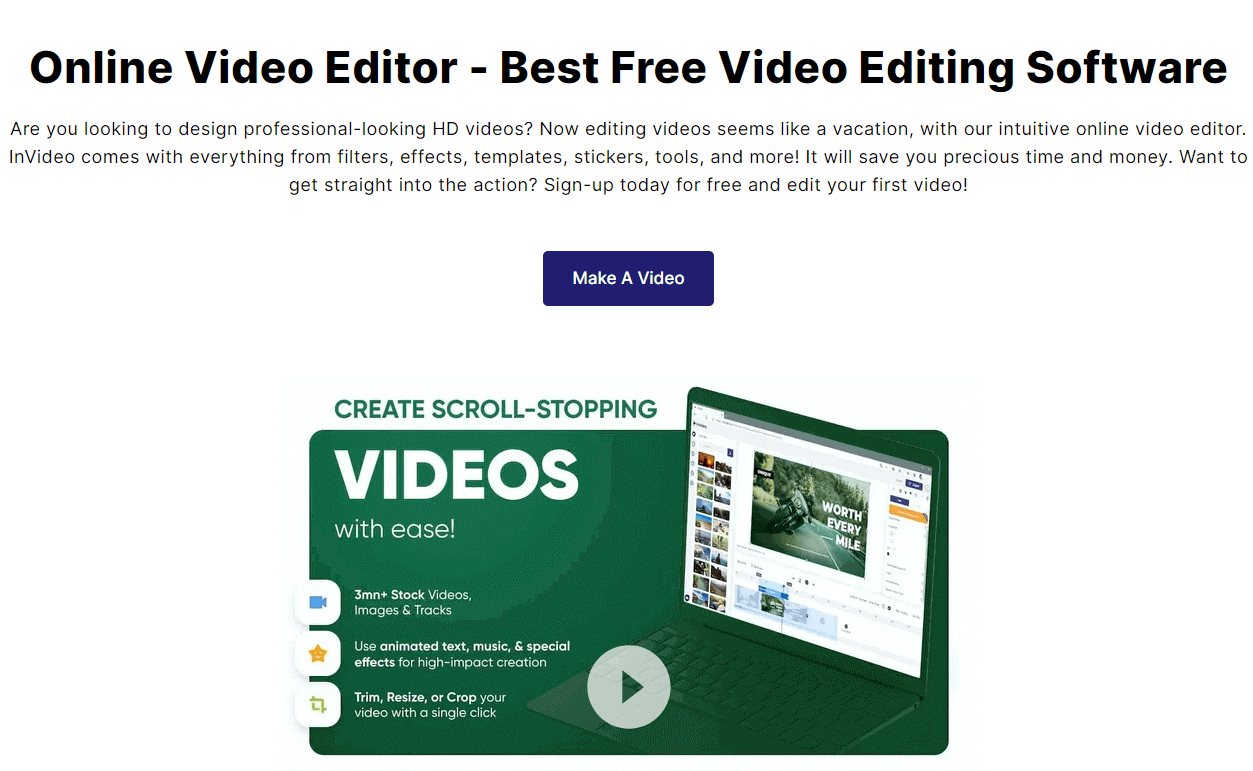InVideo video Editor