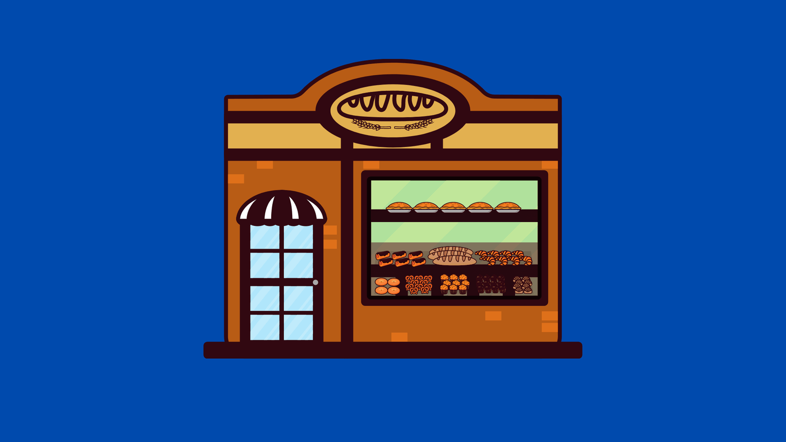 BakeryCustom CakesSnacks Shop