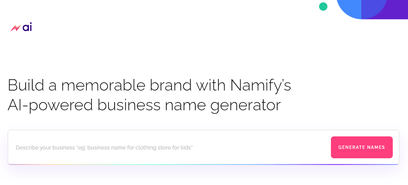 Namify.Tech