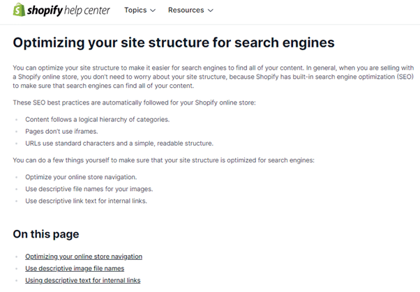 Set Up Your Website Structure