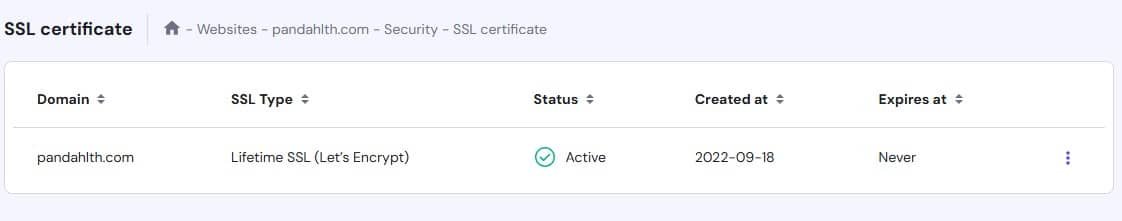 Add SSL Certificate Hostinger