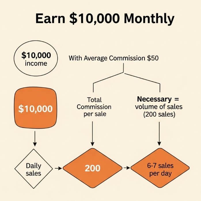Breaking Down the $10,000 Monthly Goal Breaking Down the $10,000 Monthly Goal