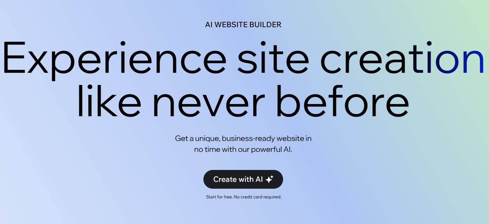 1. Wix AI Website Builder. 1. Wix AI Website Builder.