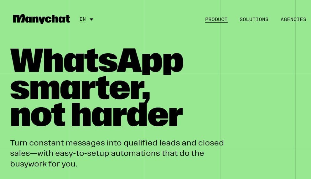 13. ManyChat for WhatsApp 13. ManyChat for WhatsApp