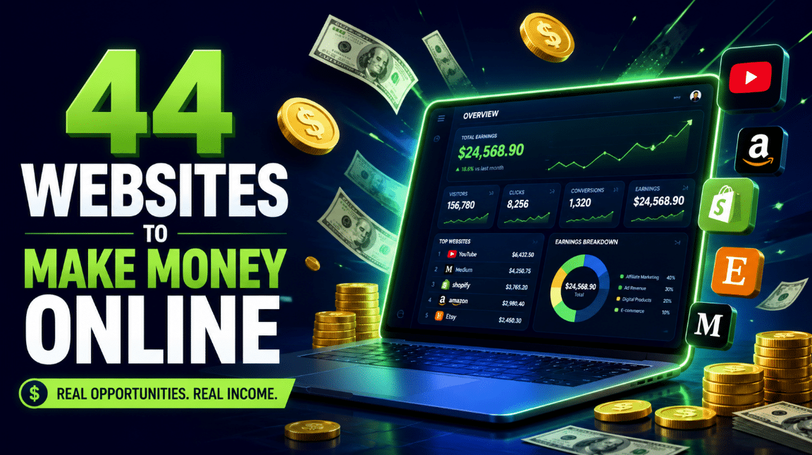 Websites to Make Money 2026 updated...