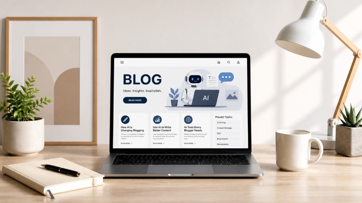 How to Start a Successful Blog with AI