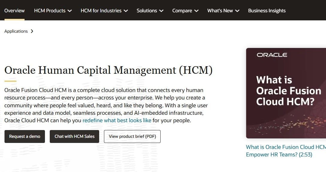 Oracle HCM Cloud