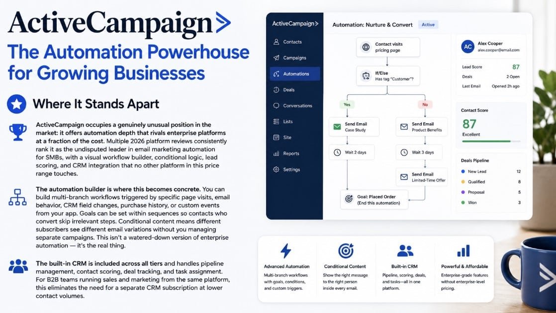 ActiveCampaign The Automation Powerhouse for Growing Businesses