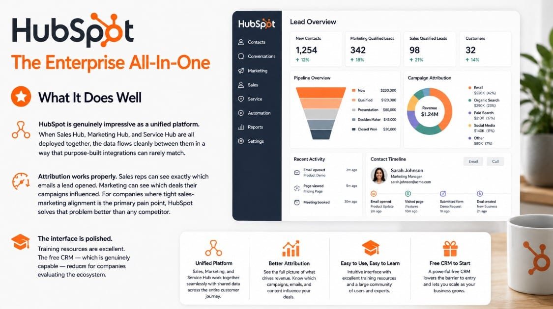 HubSpot The Enterprise All-In-One